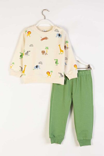 DMB BOYS & GIRLS Animal PrintEd Tracksuit SEt