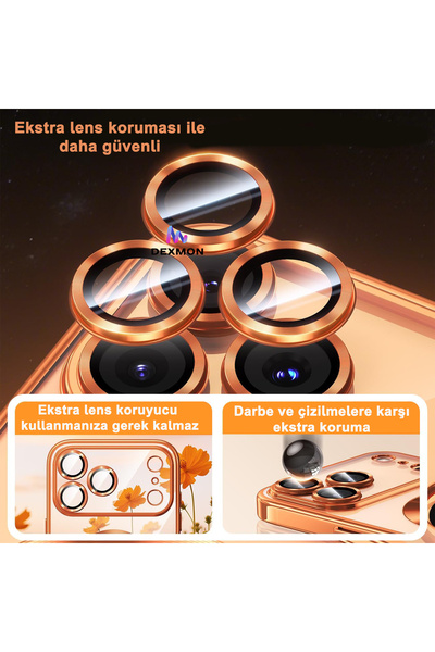 Dexmon iPhone 17 PRO MAX Uyumlu Kılıf Kamera Lens ve Hoparlör Toz Korumalı Magsafe Şarj Özellikli Silikon