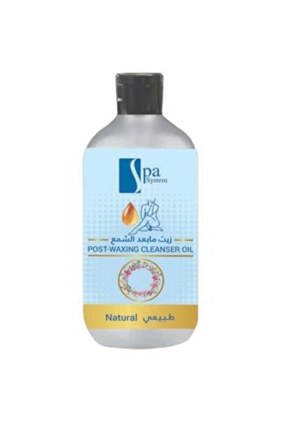 Spa System منظف الزيوت الطبيعية بعد إزالة الشعر بالشمع - 400 مل