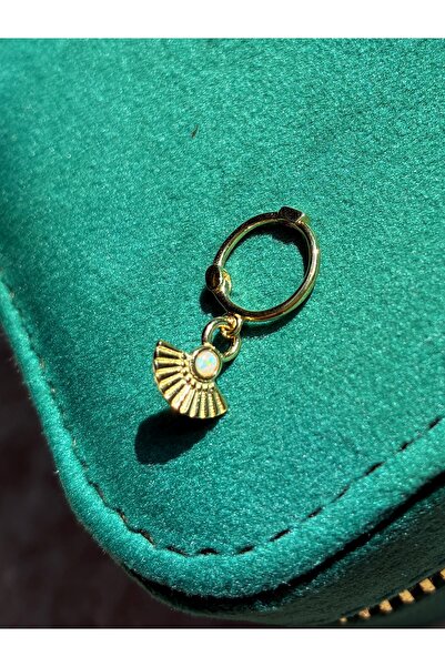 Miltonia Opal Taşlı 925s Tragus Gümüş Küpe