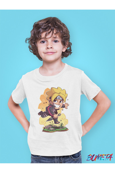 Bumeta Tricou pentru copii din seria de desene animate Boruto Uzumaki