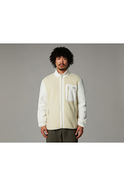 THE NORTH FACE M Yumiori Full Zip Erkek Outdoor Polar Ceket NF0A883RFR01 Gri