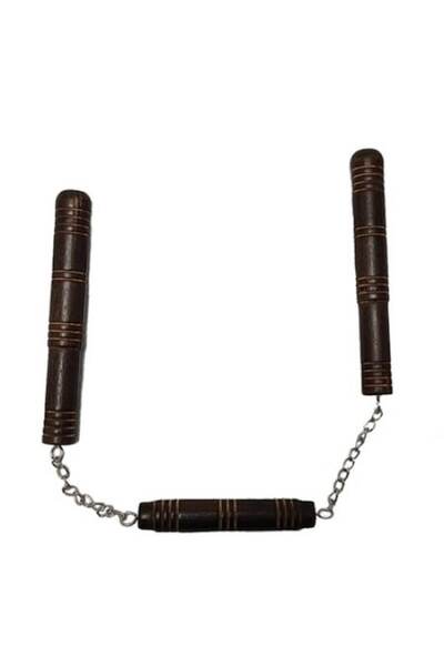 KATHODE Wooden Nunchaku 60 cm
