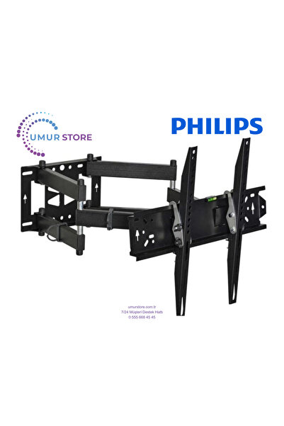 Philips 65PUS7009/62 65" inc 4K Ultra HD Smart LED TV Hareketli Televizyon Duvar Askı Aparatı