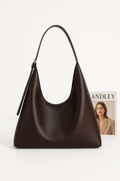 MY VİNTAGE Luxury Hobo Leather Shoulder Bag