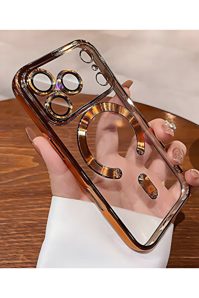 Dexmon iPhone 17 PRO MAX Uyumlu Kılıf Kamera Lens ve Hoparlör Toz Korumalı Magsafe Şarj Özellikli Silikon