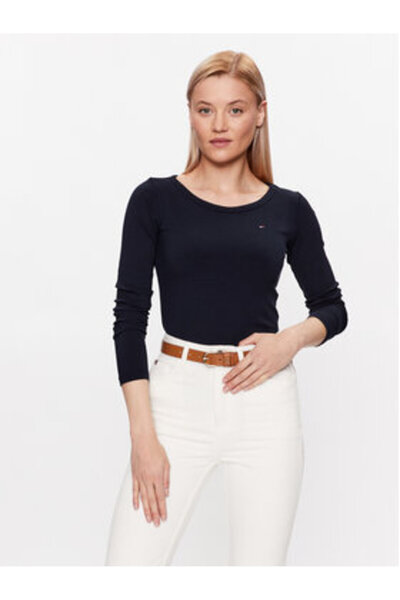 Tommy Hilfiger Women's Blouse WW0WW38869 Blue