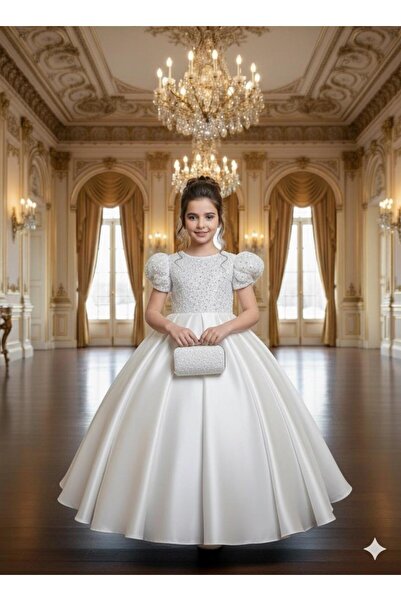 BİLGEN Style ΦΟΡΕΜΑ ΒΡΑΔΙΝΟ ΦΟΡΕΜΑ ΕΙΔΙΚΟ ΓΙΑ ΝΑΙΤΕΣ ΜΕ ΠΕΤΡΑ ΚΕΝΤΗΜΕΝΟ ΜΕ ΜΑΝΙΚΙΑ ΜΠΑΛΟΝΙ, ΕΙΔΙΚΟ ΓΙΑ ΝΑΙΤΕΣ ΗΛΙΚΙΑΣ 6-10 ΕΤΩΝ