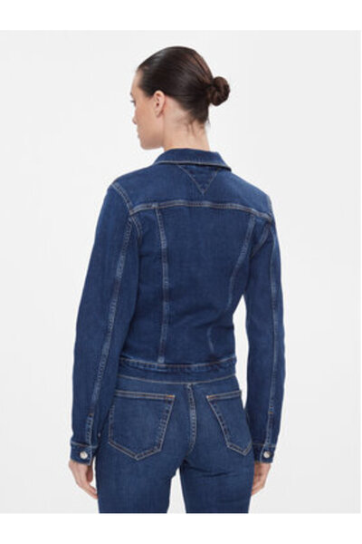 Tommy Hilfiger Women's Denim jacket WW0WW40654 Blue