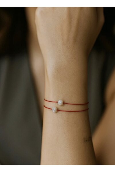 Vi store Red String Lucky Bracelet with Pearls