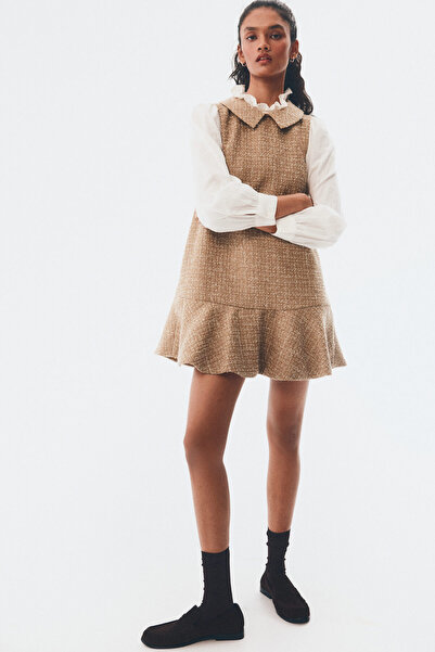 H&M Tekstüre Elbise