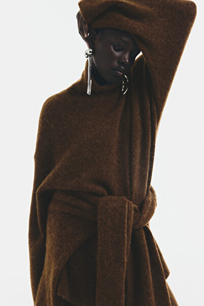 H&M Alpaka Karışımlı Oversize Kazak