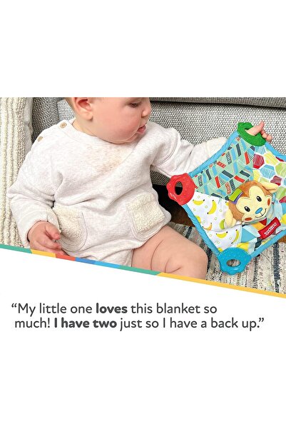 Nuby Teething Blankie (Styles May Vary)