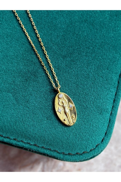 Miltonia 925s Özgür Kadın Figürü Gümüş Kolye