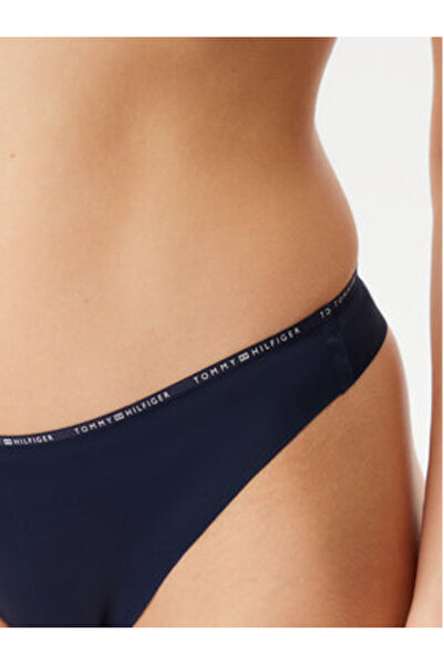 Tommy Hilfiger Tanga pentru femei UW0UW05214 albastră