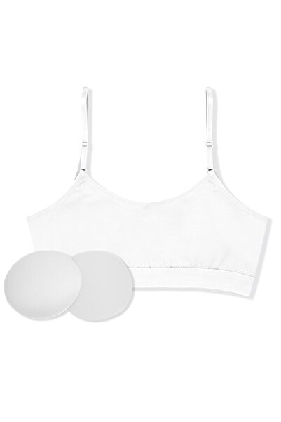 Öts Κοριτσίστικο μπουστάκι 3 τεμαχίων με ρυθμιζόμενους ιμάντες, αφαιρούμενα επιθέματα (96% βαμβάκι - 4% ελαστάνη)