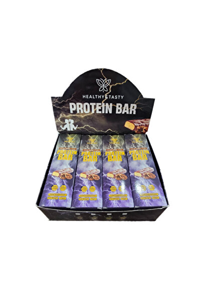 Healthy and tasty بوكس 12 حبة بروتين بار كوكيز 70 جرام