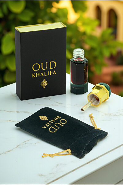 ihvan online Oud Khalifa 6 Ml – Saf Ud Kokusu, Metal Kapaklı Cam Çubuk Tıpalı...