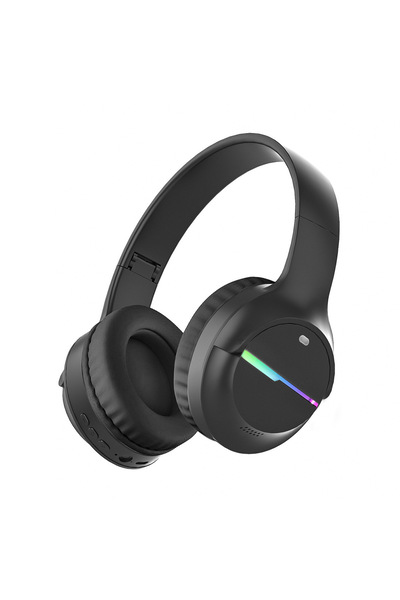 RTG UID65 Kablosuz Kulak Üstü LED Işıklı Bluetooth Kulaklık 5,0 Super Bass