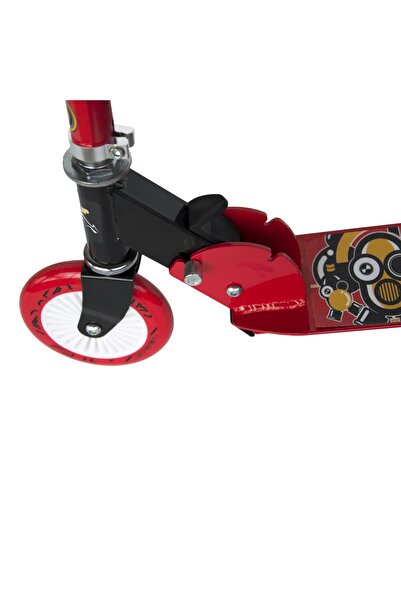 Other MASTER Level Up 125 mm foldable scooter - red