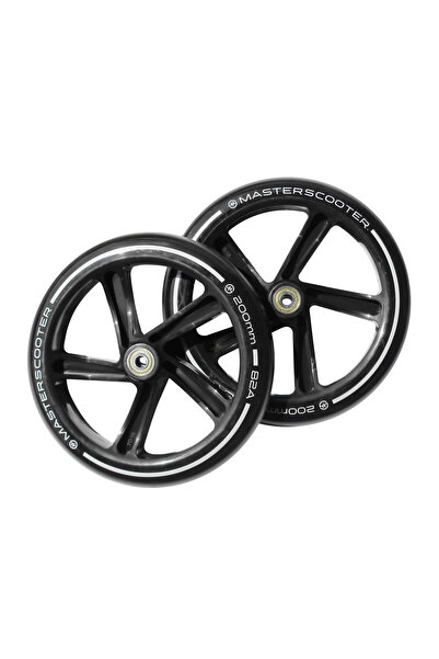 Other Roți trotinetă MASTER 200mm negre + rulmenți