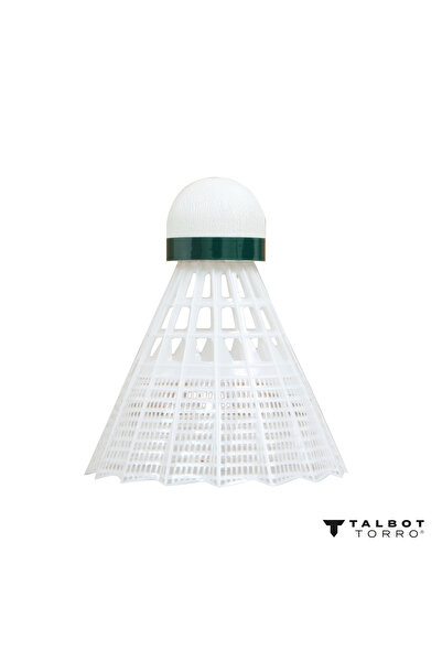 Other TALBOT TORRO Tech 450 Slow Badminton Shuttlecocks 6 pcs - White