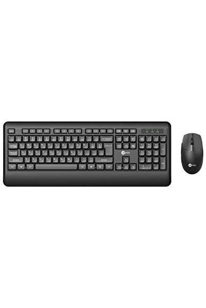 Lecoo Lenovo KW202 Kablosuz Q Klavye - Mouse Set Siyah