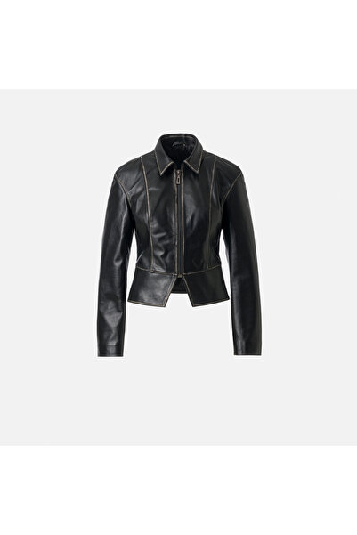 Dericlub Emma Women's Genuine Leather Coat