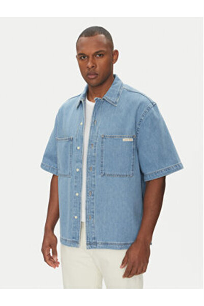 Calvin Klein Jeans Ανδρικό τζιν πουκάμισο J30J327512 Πολύχρωμο