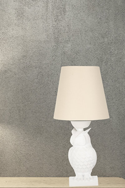 Begüsa Baykuş Masa Lambası Beyaz