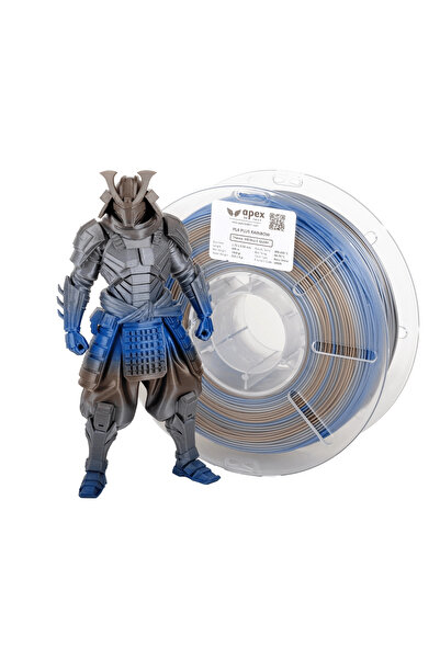 Filament Apex3D Tech Rainbow PLA+ -Metallıc Glory, 1kg, 1.75mm