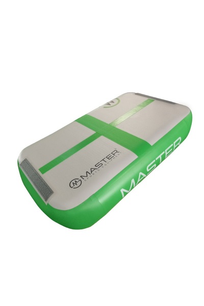 Other Saltea de gimnastică Airblock MASTERJUMP 60 x 100 x 20 cm gri-verde