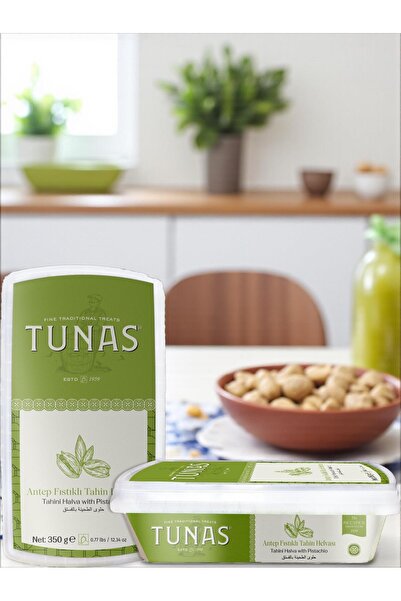 Tunas 3 Pieces of Pistachio Tahini Halva (3X700=2100 Gr)