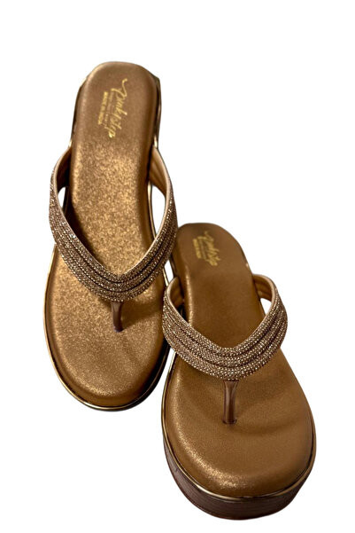 Generic Women’s Rhinestone Wedge Sandals – Elegant & Comfortable Slippers For Ladies