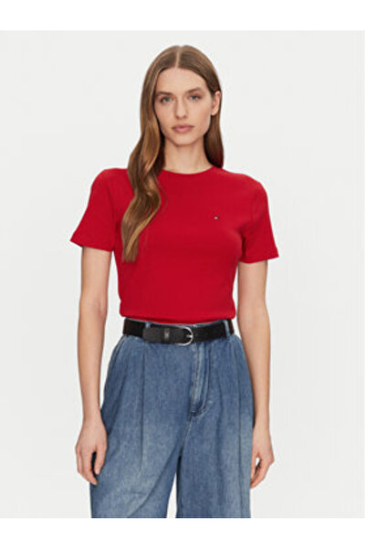 Tommy Hilfiger Tricou damă WW0WW40587 roșu