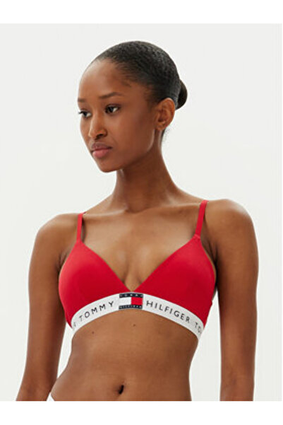 Tommy Hilfiger Women's Bralette bra UW0UW06040 Red