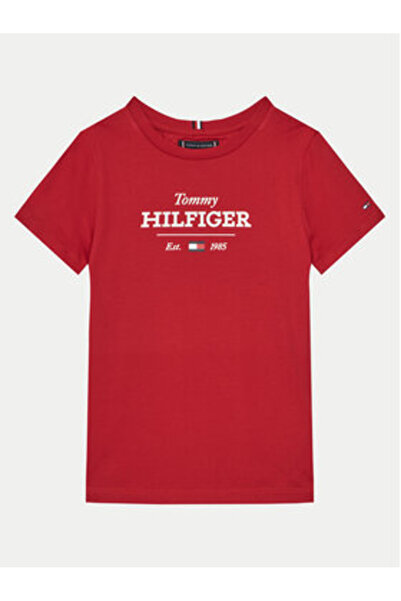 Tommy Hilfiger Boy T-Shirt KB0KB09356 Red