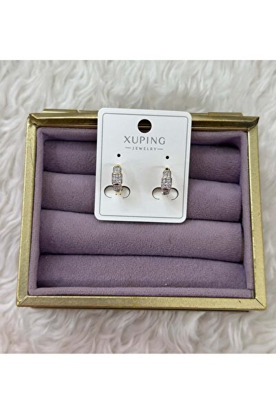 BY YASİN TOPÇU 💎 ✨   Xuping Sparkling Earrings – Shimmering Stone Design & Elegant Chic 🌟 💖