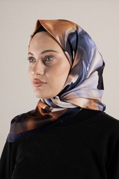 Akel ФРАНЦУЗЬКИЙ ШОВКОВИЙ ШАРФ З ВИШИВКОЮ ВИШИВКА-1