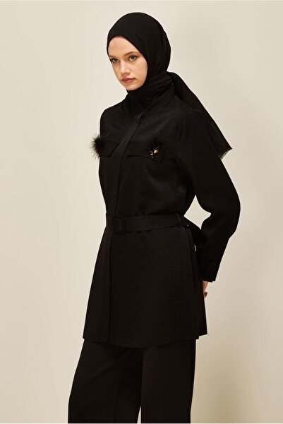 Alvina Belted Brooch Tunic 46036