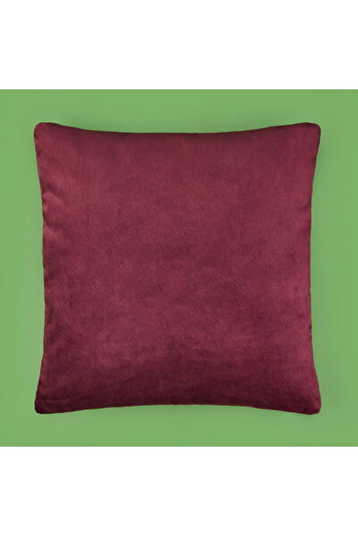 Evidea Soft Shiney Kırlent - Mürdüm - 40x40 cm