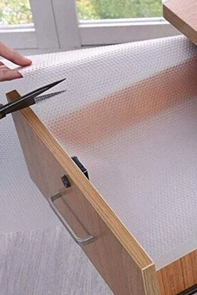 Panayır Home Eva Transparent Anti-Slip Shelf Cabinet and Drawer Cover 45 cm X 5 m