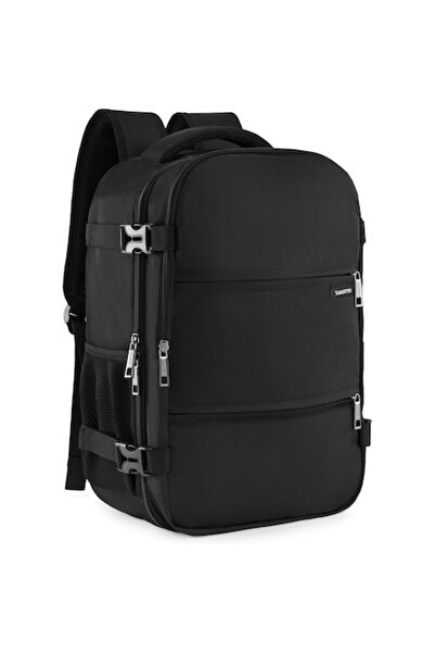 zagatto Rucsac de călătorie, Zagatto, Negru, Bagaj de mână 40x20x25 cm, Compa...