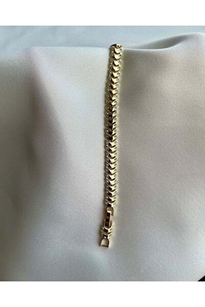 yeknova Xuping 14K Gold Renginde Kılçık Model Taş Detaylı Kararmaz Kadın Bile...