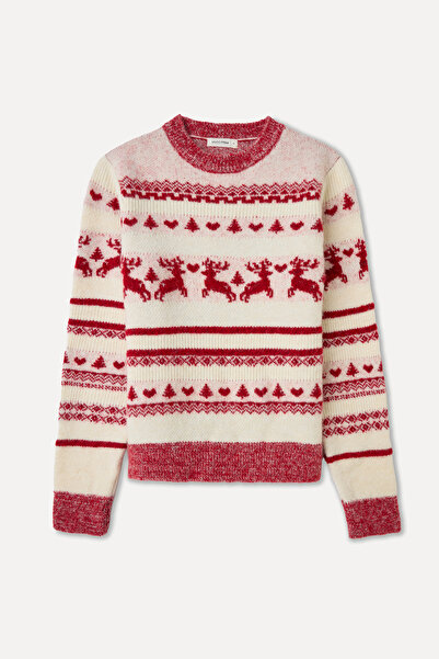 Mudo Jacquard Cycling Collar Sweater