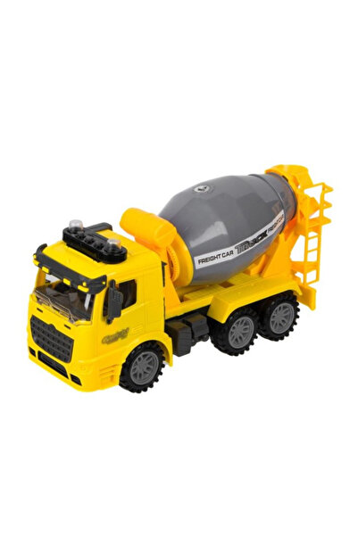 DavidaHome Camion, betoniera, sunet si lumina, cupa rotativa, 30x11x16 cm