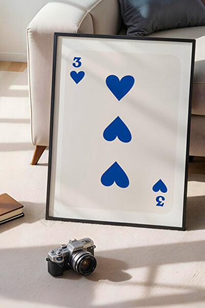 Basquiart Poster cu ramă neagră din seria Lucky You, decor de perete nr:36