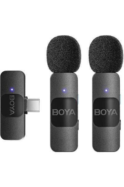 BOYA V20 - ميكروفون رقمي BY-WM - USB-C أسود