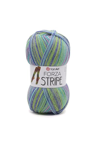 Yarnart خيط حياكة فورزا ستريب - مخطط ومزخرف - EBRULİ-2804
