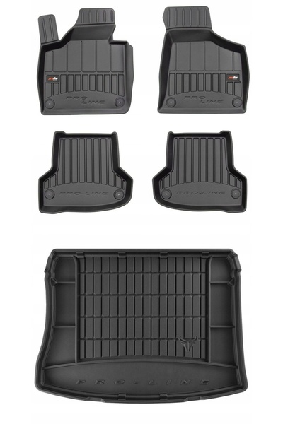 Other SET 3D Covorașe și preș portbagaj Audi A3 8P Quattro 2003-2013 hatchback